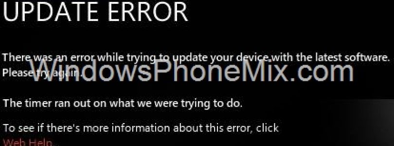 Windows Phone 800705B4 Error (SOLUTION)